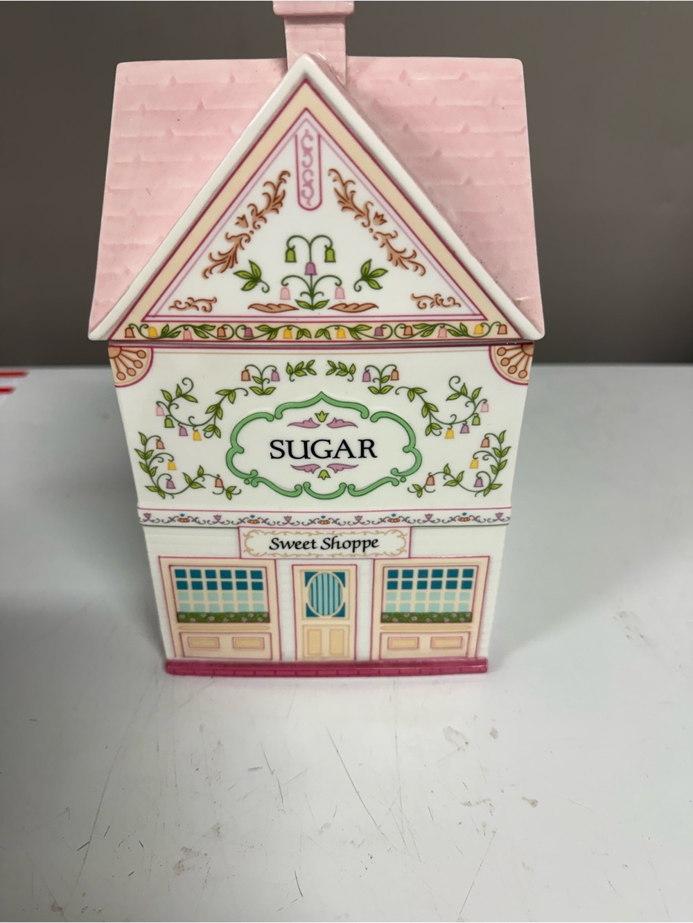 The Lenox Village Sugar Canister 1990